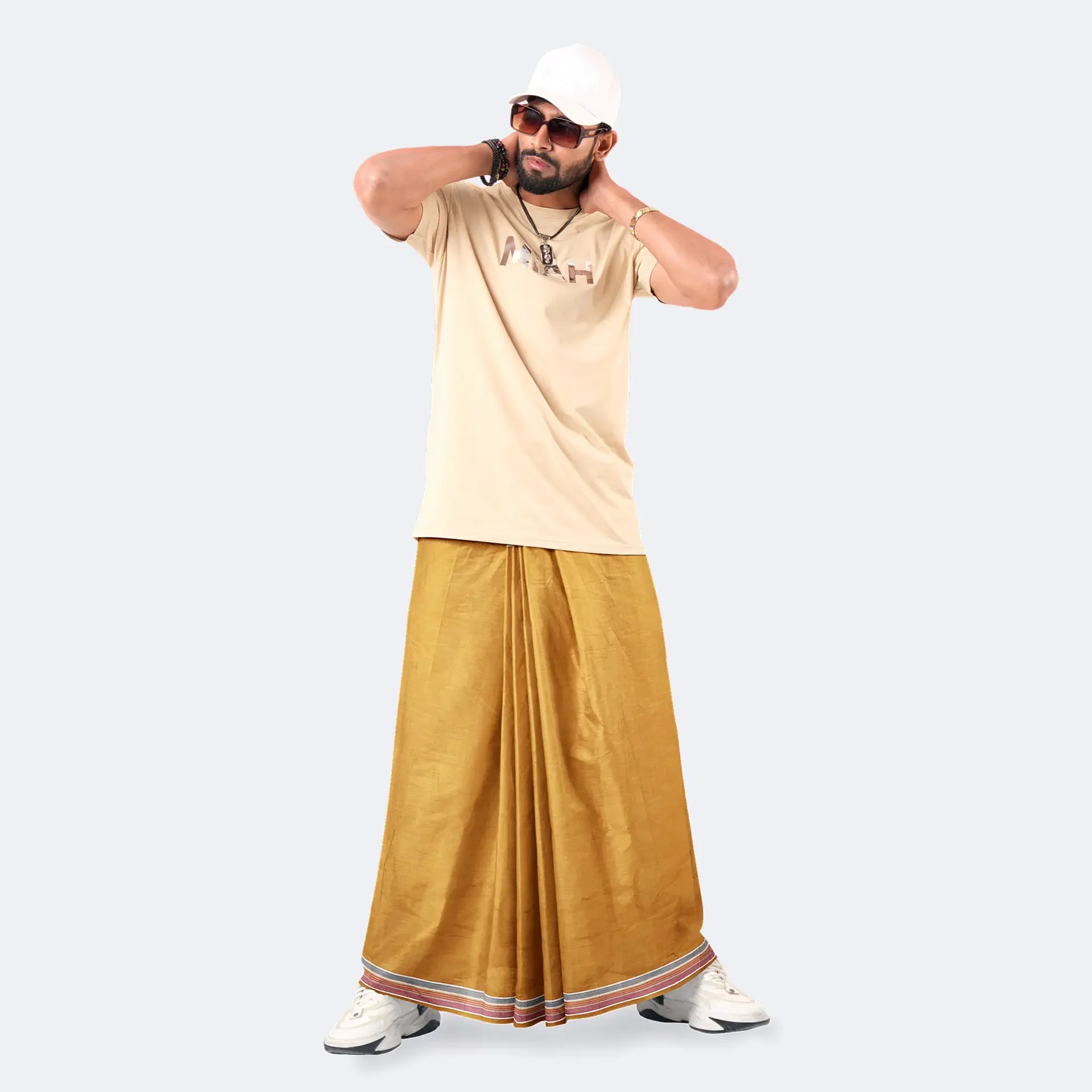 Golden Classic Lungi - Showkhin  - 4