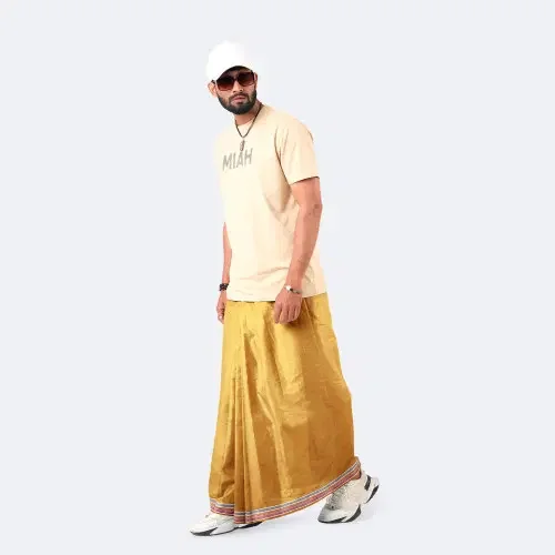 Golden Classic Lungi - Showkhin  - 3